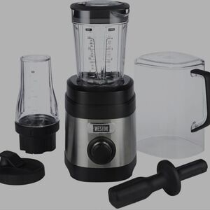 Black and Silver Blender Set